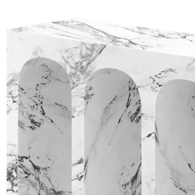 Atticus Contract Grade Grand Console Table in Bulgari White 10 Atticus Contract Grade Grand Console Table in Bulgari White 502-193BWT 502 193BWT 2