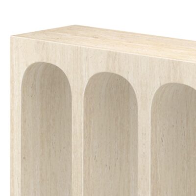 Atticus Contract Grade Grand Console Table in Travertine 10 Atticus Contract Grade Grand Console Table in Travertine 502-193TR 502 193TR 2