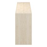 Atticus Contract Grade Grand Console Table in Travertine 502-193TR 502 193TR 3