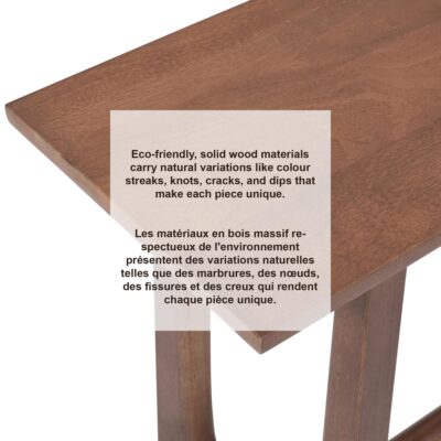 Zelda Console Table, 42" in Walnut 502-375WAL 502 375WAL 6