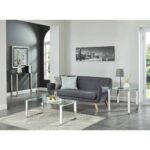 Zevon Console/Desk in Silver 502-408CH 502 408CH 4