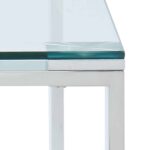 Zevon Console/Desk in Silver 502-408CH 502 408CH 6