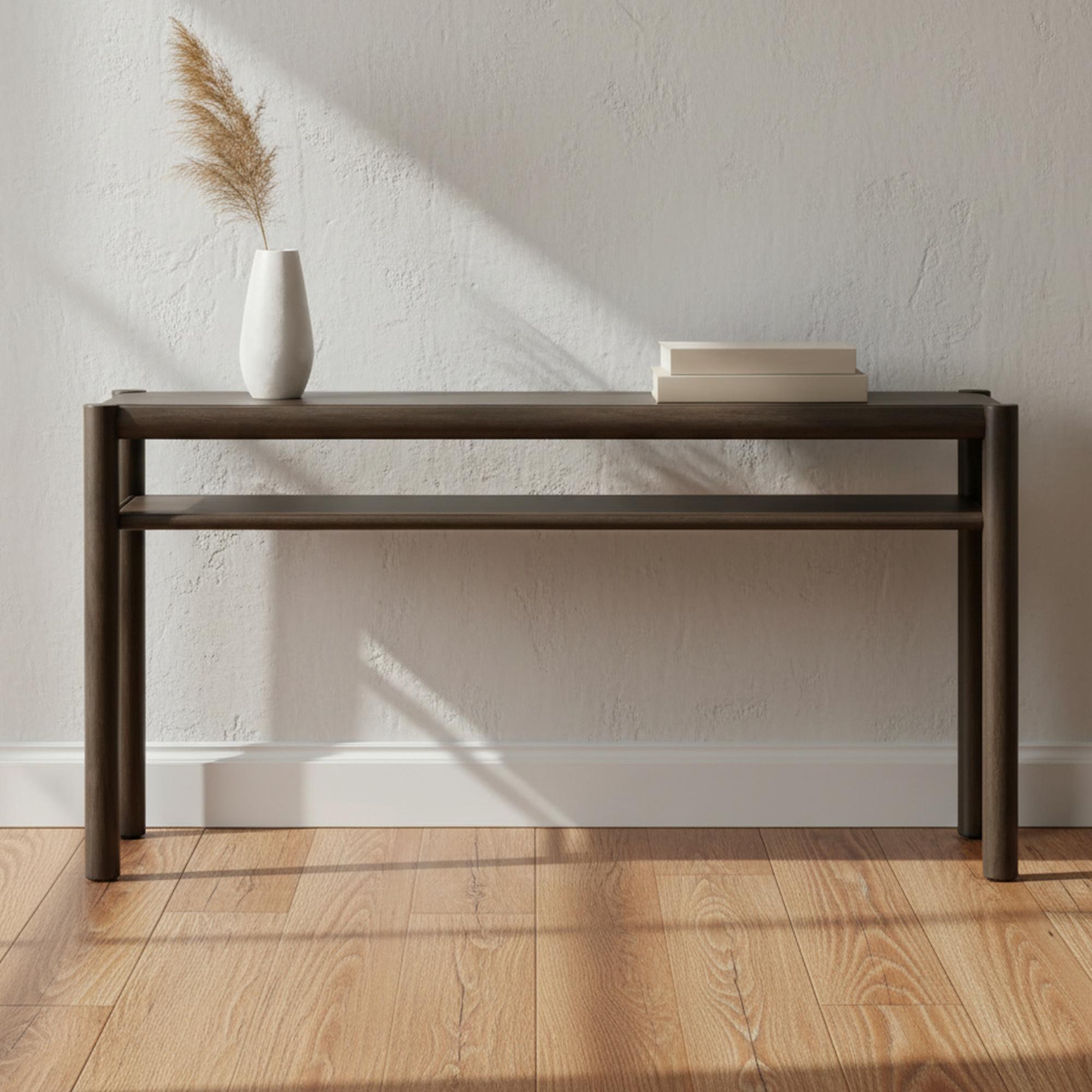 Advik Console Table, 63" in Mocha 2 Advik Console Table, 63" in Mocha - Image 2