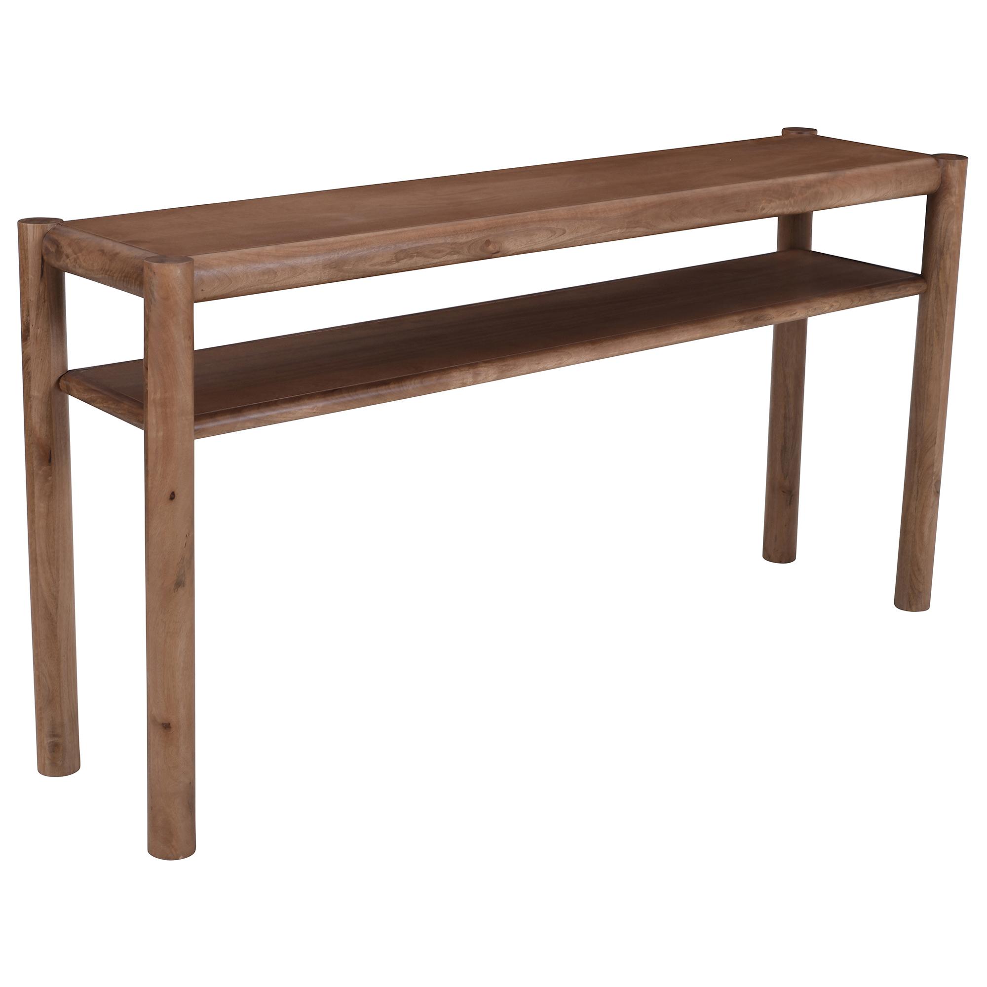 Advik Console Table, 63" in Walnut 1 Advik Console Table, 63" in Walnut