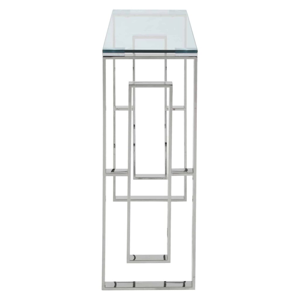 Eros Console/Desk in Silver 502-482CH 502 482CH 2