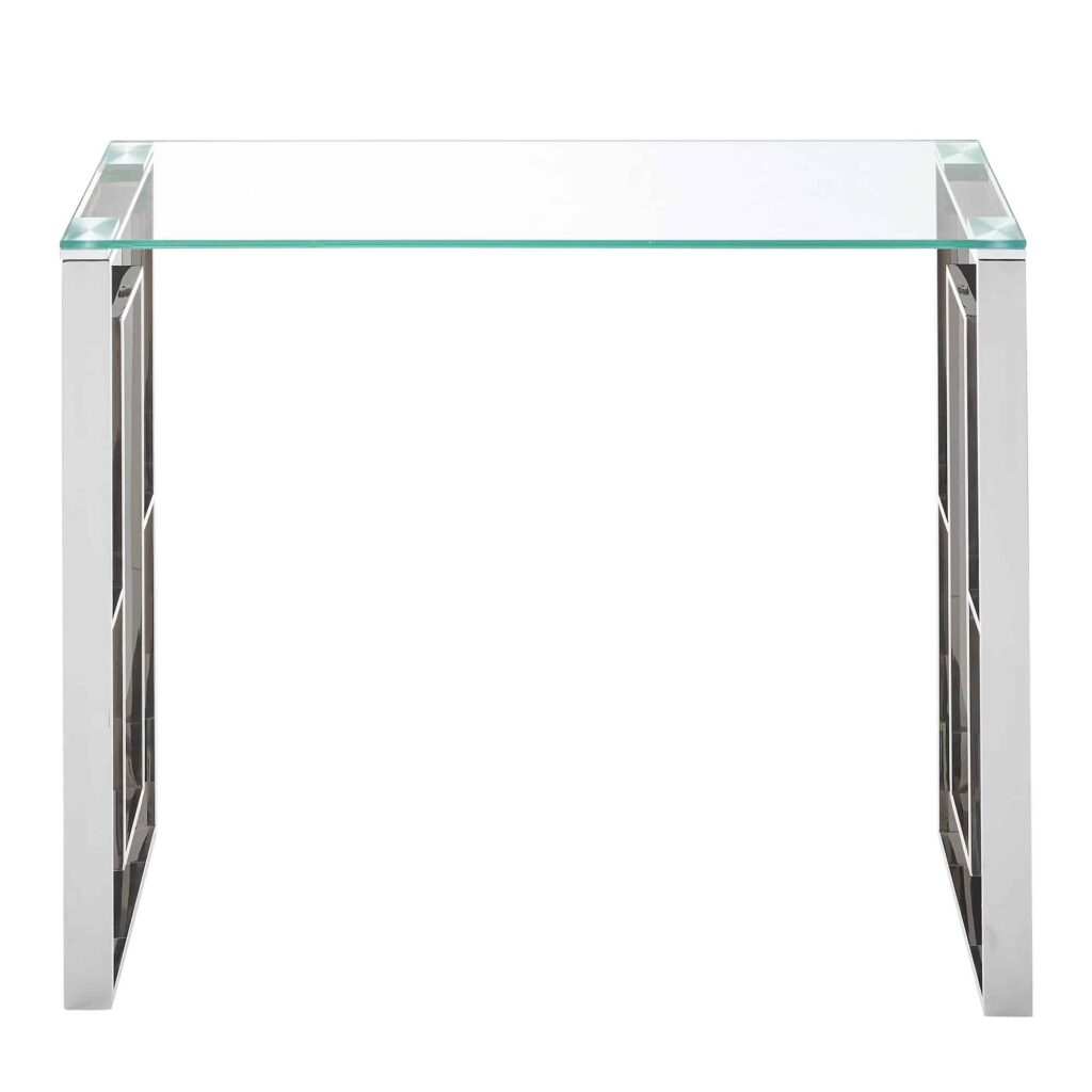 Eros Console/Desk in Silver 502-482CH 502 482CH 3