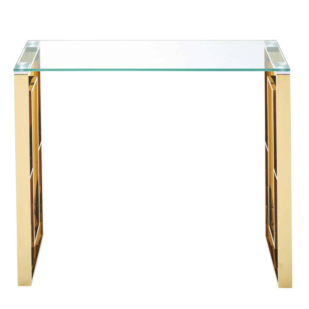 Eros Console/Desk in Gold - Image 4