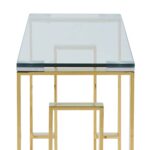Eros Console/Desk in Gold 502-482GL 502 482GL 6