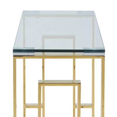 Eros Console/Desk in Gold 502-482GL 502 482GL 6