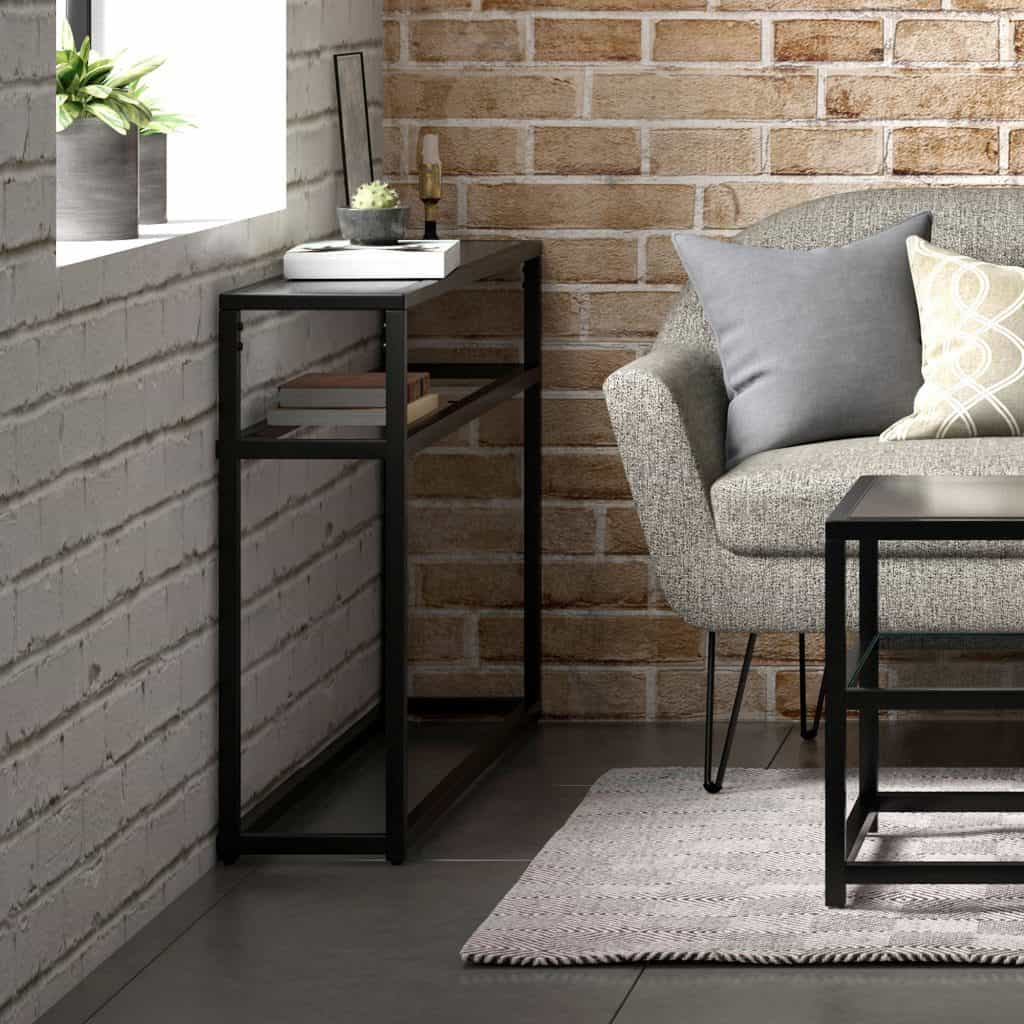Quinn Console Table in Black - Image 2
