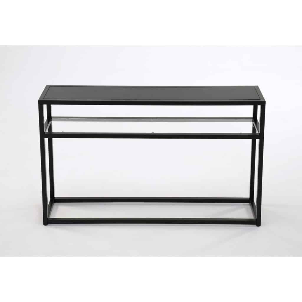 Quinn Console Table in Black - Image 3