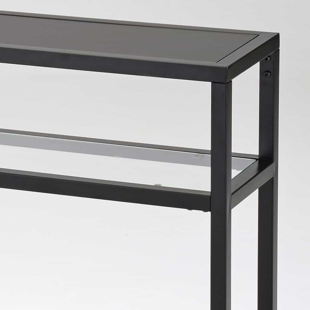 Quinn Console Table in Black - Image 7