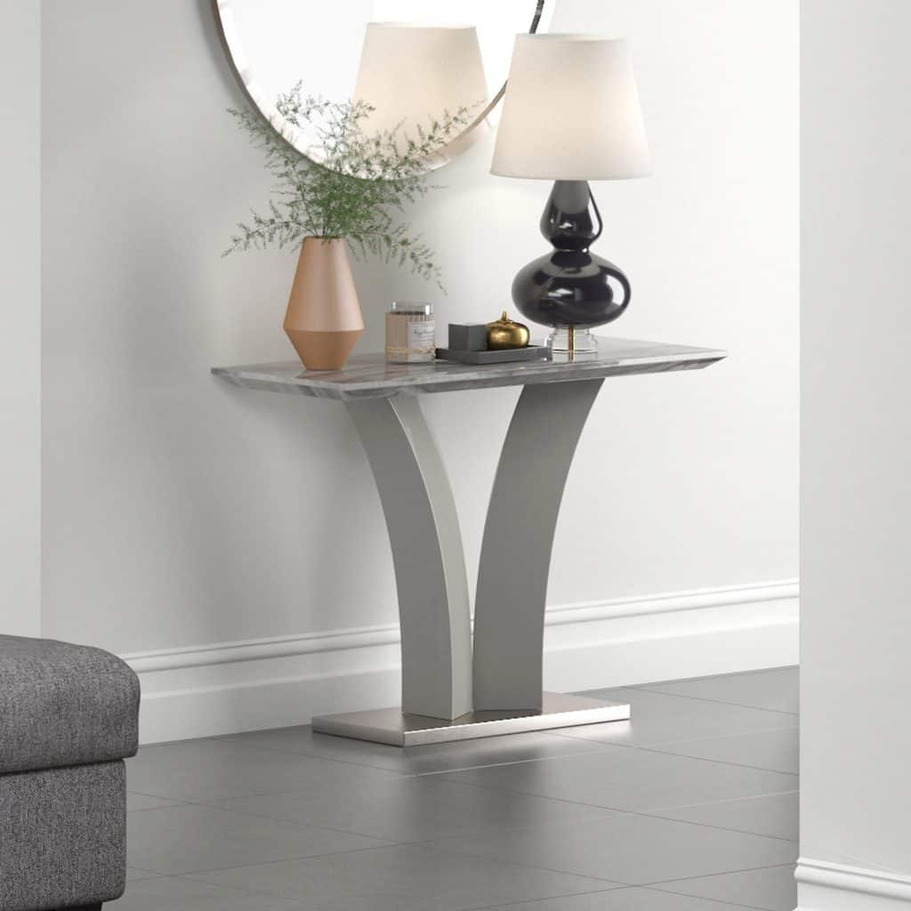 Napoli Console Table in Light Grey 502-545GY 502 545GY 1