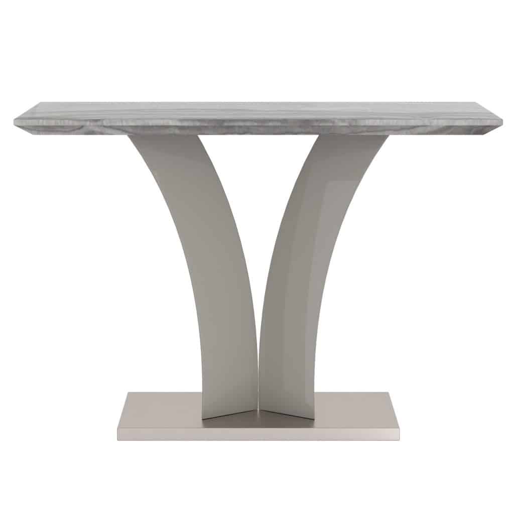 Napoli Console Table in Light Grey - Image 3