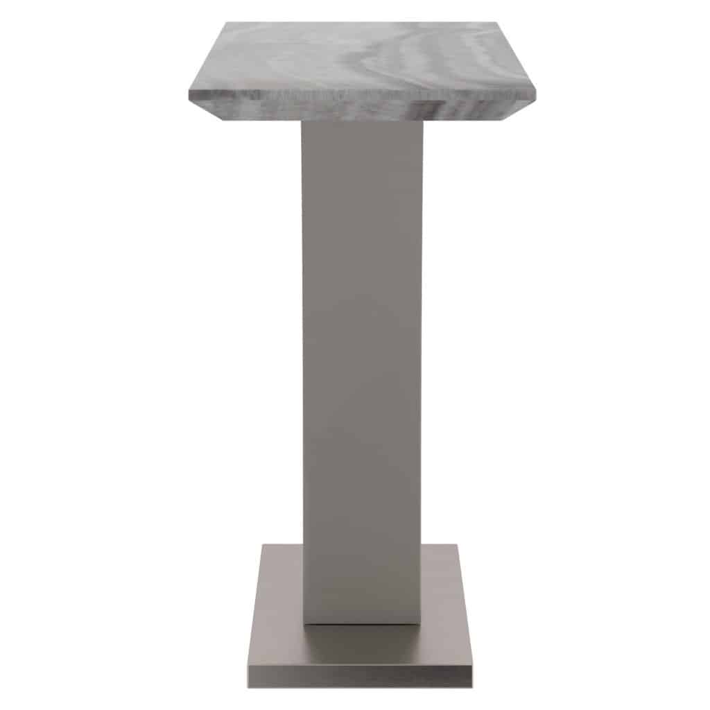 Napoli Console Table in Light Grey - Image 4