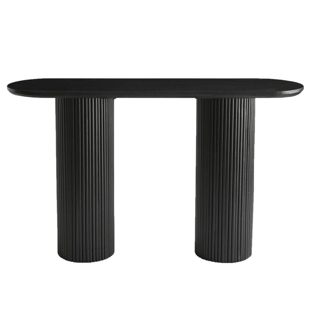 Jilsa Console Table in Black - Image 3