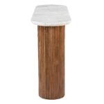 Jilsa Console Table in Walnut & White 502-551WAL 502 551WAL 3