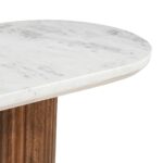 Jilsa Console Table in Walnut & White 502-551WAL 502 551WAL 4