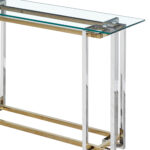 Florina Console Table in Silver and Gold 502-561CH 502 561CH 6