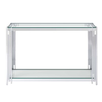 Estrel Console Table in Silver 10 Estrel Console Table in Silver 502-630CH 502 630CH 2