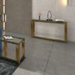 Estrel Console Table in Gold 502-630GL 502 630GL 1