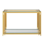 Estrel Console Table in Gold 502-630GL 502 630GL 2