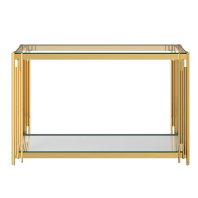 Estrel Console Table in Gold 502-630GL 502 630GL 2