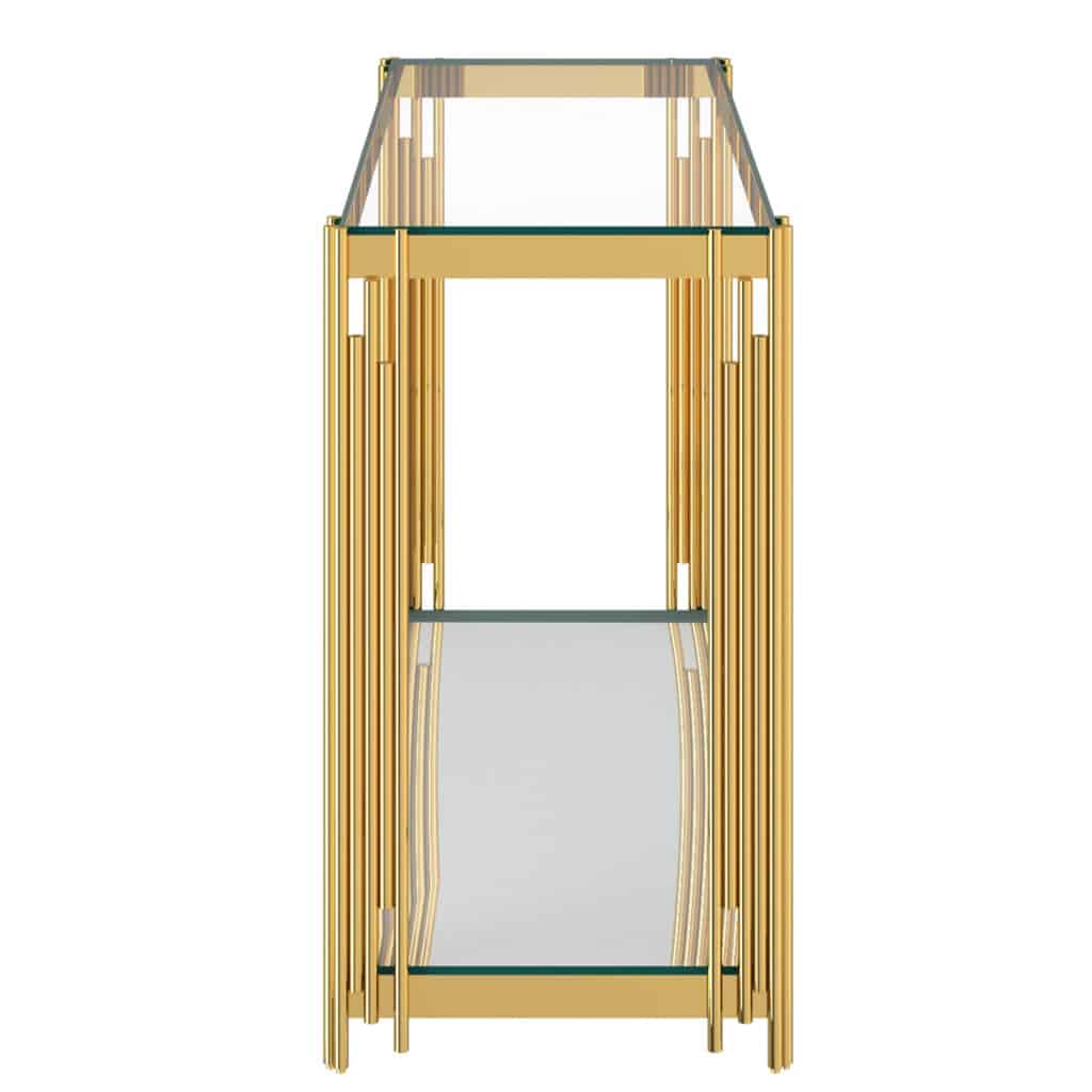 Estrel Console Table in Gold 502-630GL 502 630GL 3