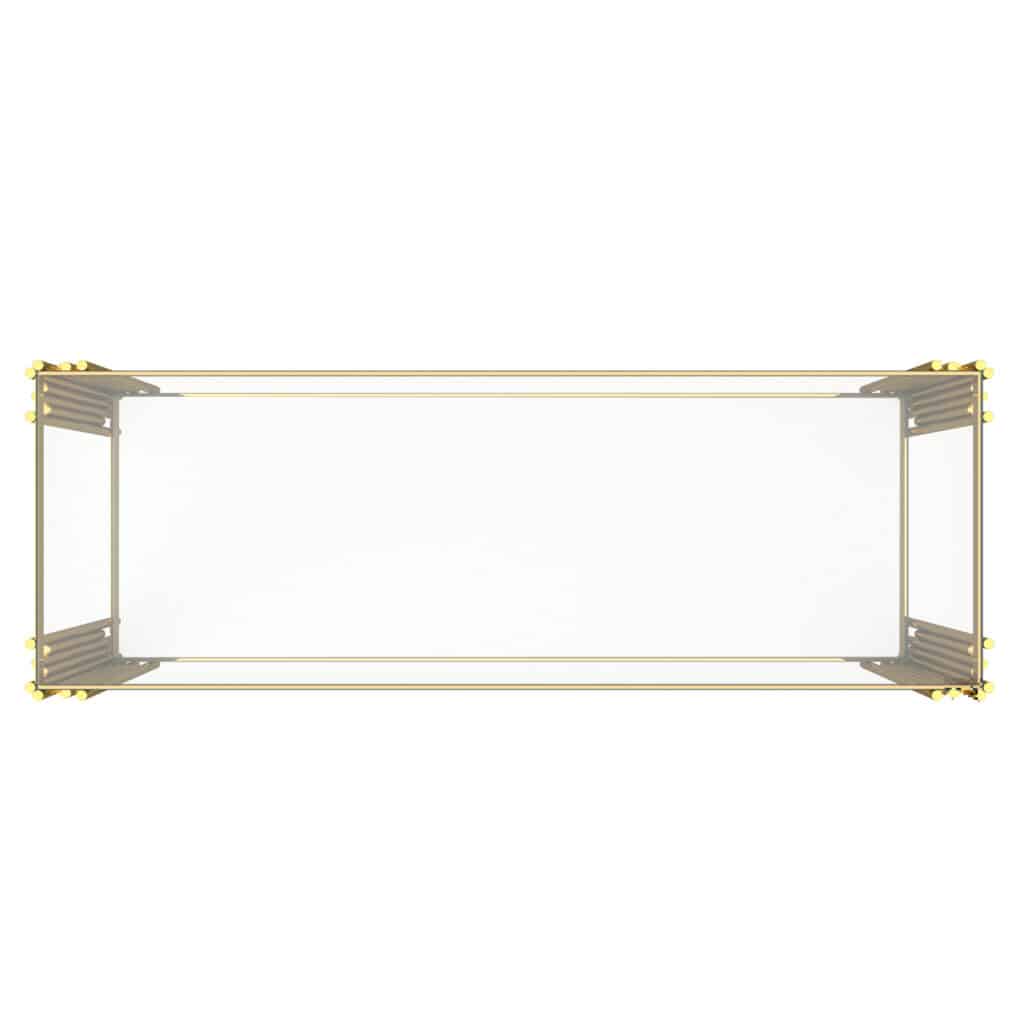 Estrel Console Table in Gold - Image 5