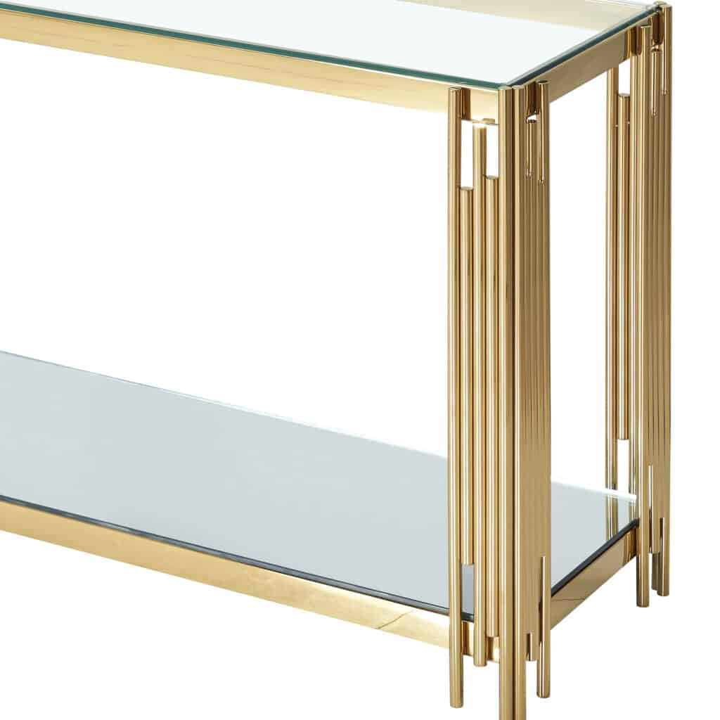 Estrel Console Table in Gold 502-630GL 502 630GL 6