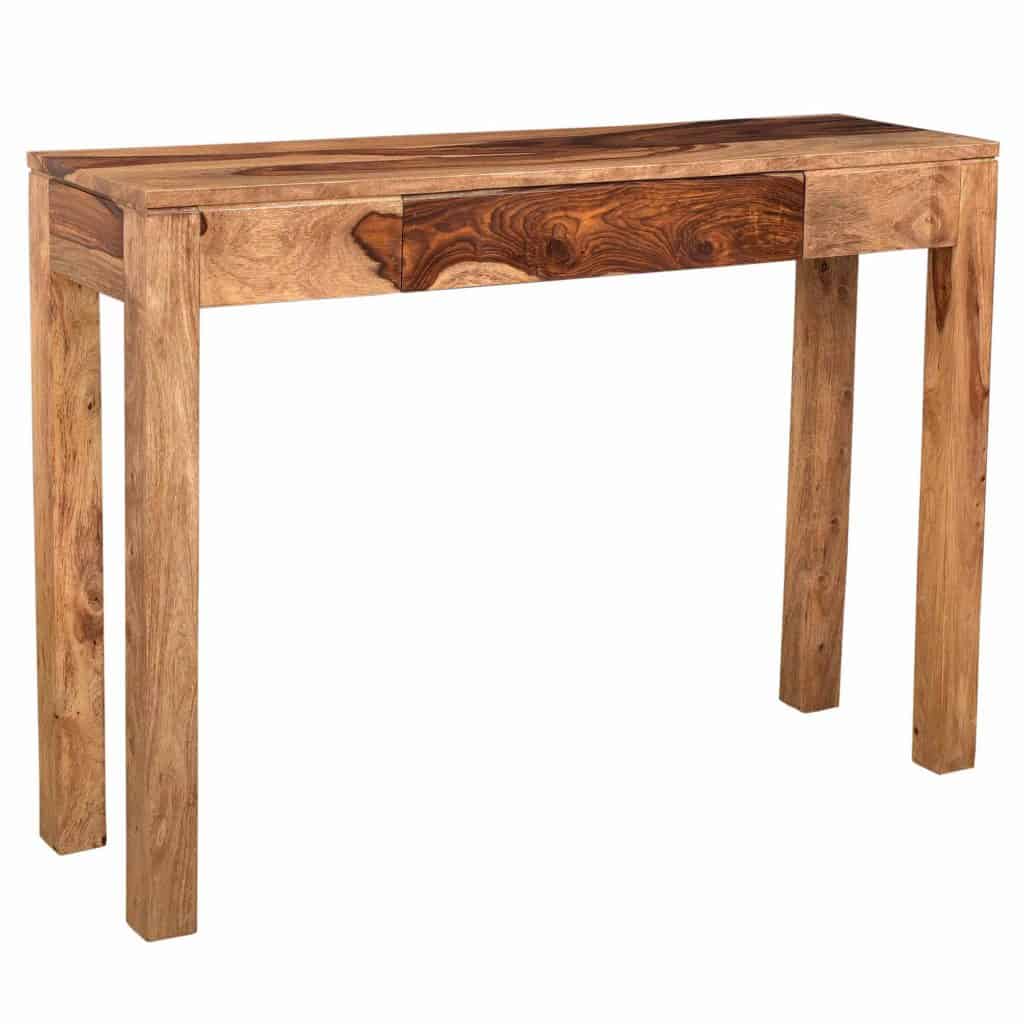 Idris Console/Desk in Dark Sheesham