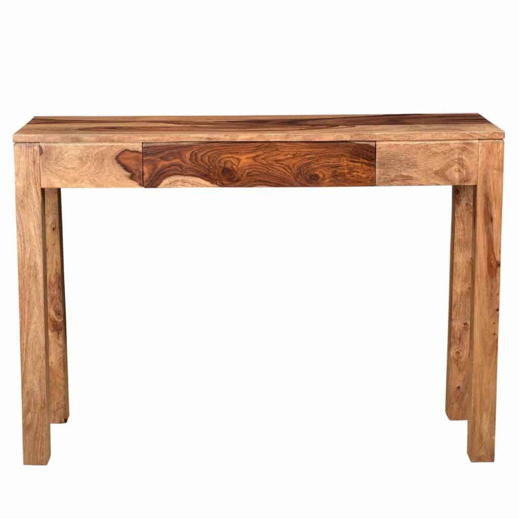 Idris Console/Desk in Dark Sheesham - Image 4
