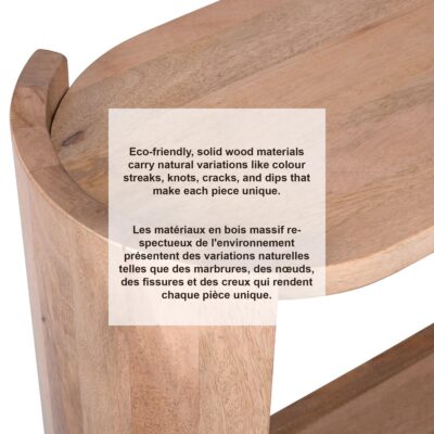 Grace Console Table, 42" in Natural 502-892NAT 502 892NAT 6