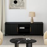 Camden Media Cabinet in Black 506-844BLK_MED 506 844BLK MED 1