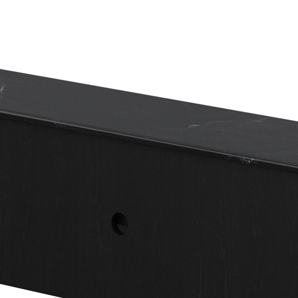 Camden Media Cabinet in Black - Image 6