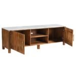 Camden Media Cabinet in Walnut & White 506-844WAL_MED 506 844WAL MED 2