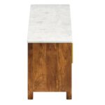 Camden Media Cabinet in Walnut & White 506-844WAL_MED 506 844WAL MED 3
