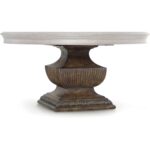 Rhapsody 60 in. Round Dining Table 5070-75203 5070 75001