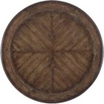 Rhapsody 60 in. Round Dining Table 5070-75203 5070 75203 top
