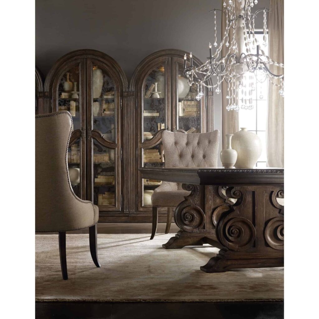 Rhapsody Tufted Dining Chair 5070-75511 5070 75207glam