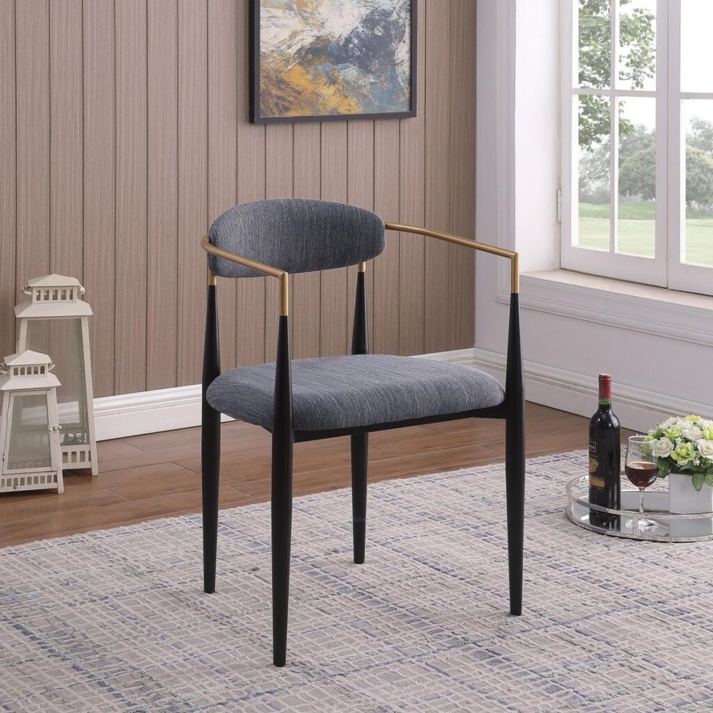 Mykos Dining Chair - Set of 2 - Beige - Image 5