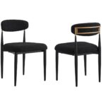 Kodi Dining Chair - Set of 2 - White/Black 51330 51330 6