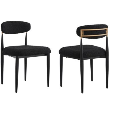 Kodi Dining Chair - Set of 2  - Black