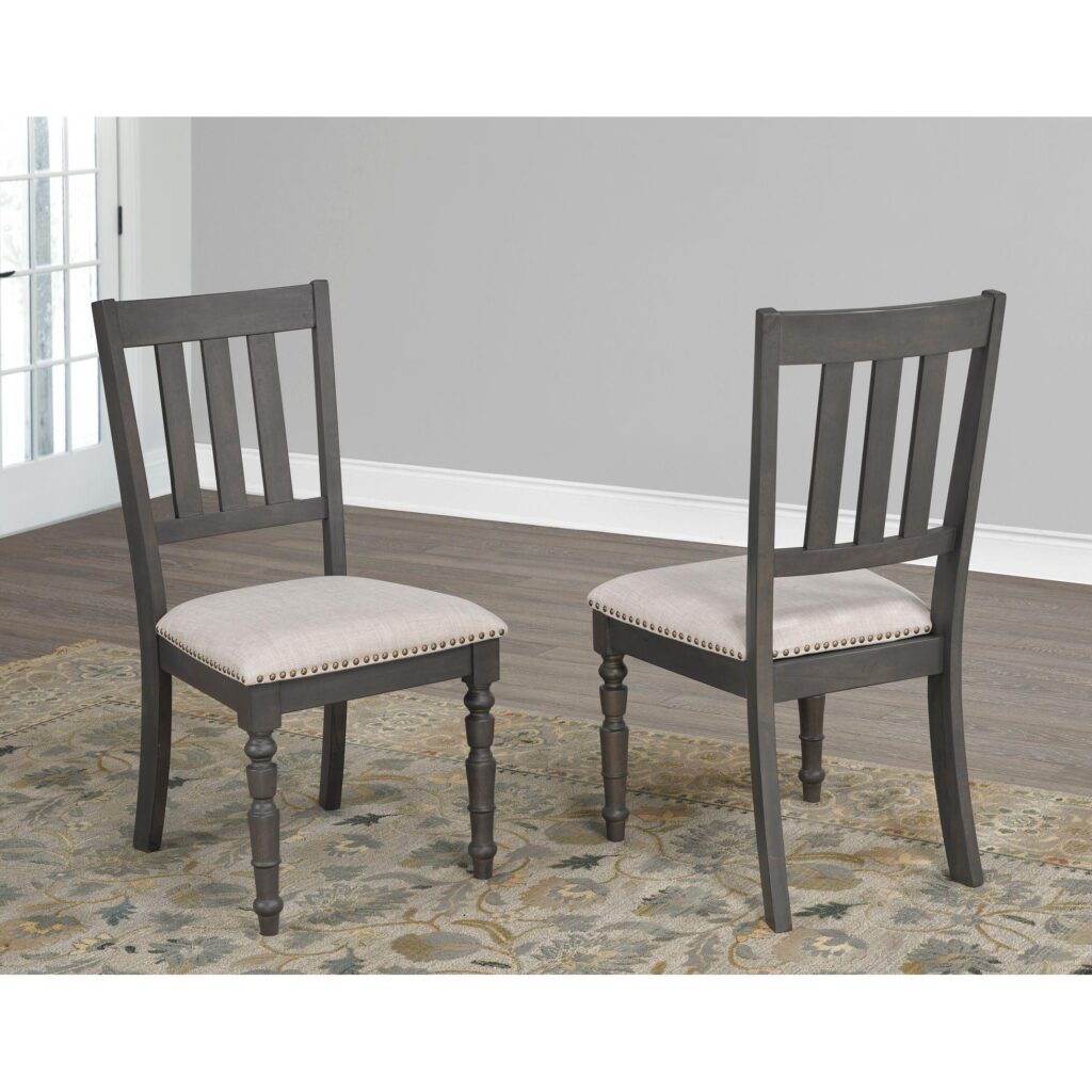 Claudia Dining Chair - Set of 2 - Beige - Image 2