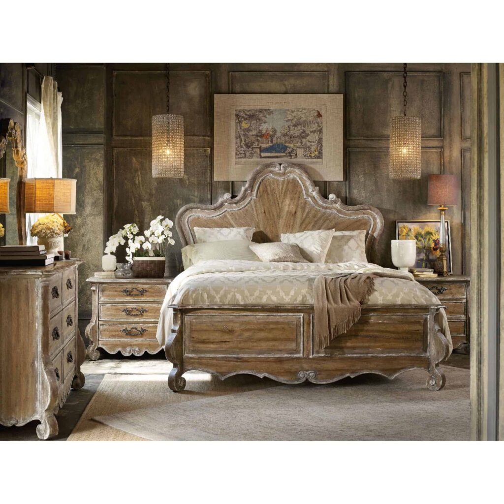 Chatelet California King Wood Panel Bed 5300-90260 5300 90266room