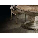 Chatelet Round Dining Table with One 20" Leaf 5350-75203 5350 75203intro