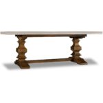 Archivist Trestle Table with 2-18in Leaves 5447-75206 5447 75003