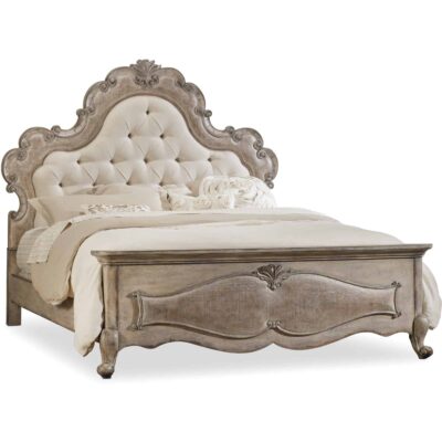 Chatelet King Upholstered Panel Bed