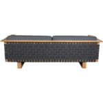 Angle 3-Seater Sofa W/Teak Frame 55010RODGAITGT 55010RODGAITGT 3