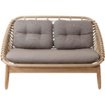 Strington 2-Seater Sofa W/Teak Frame 55020UAITTT 55020UAITTT 2